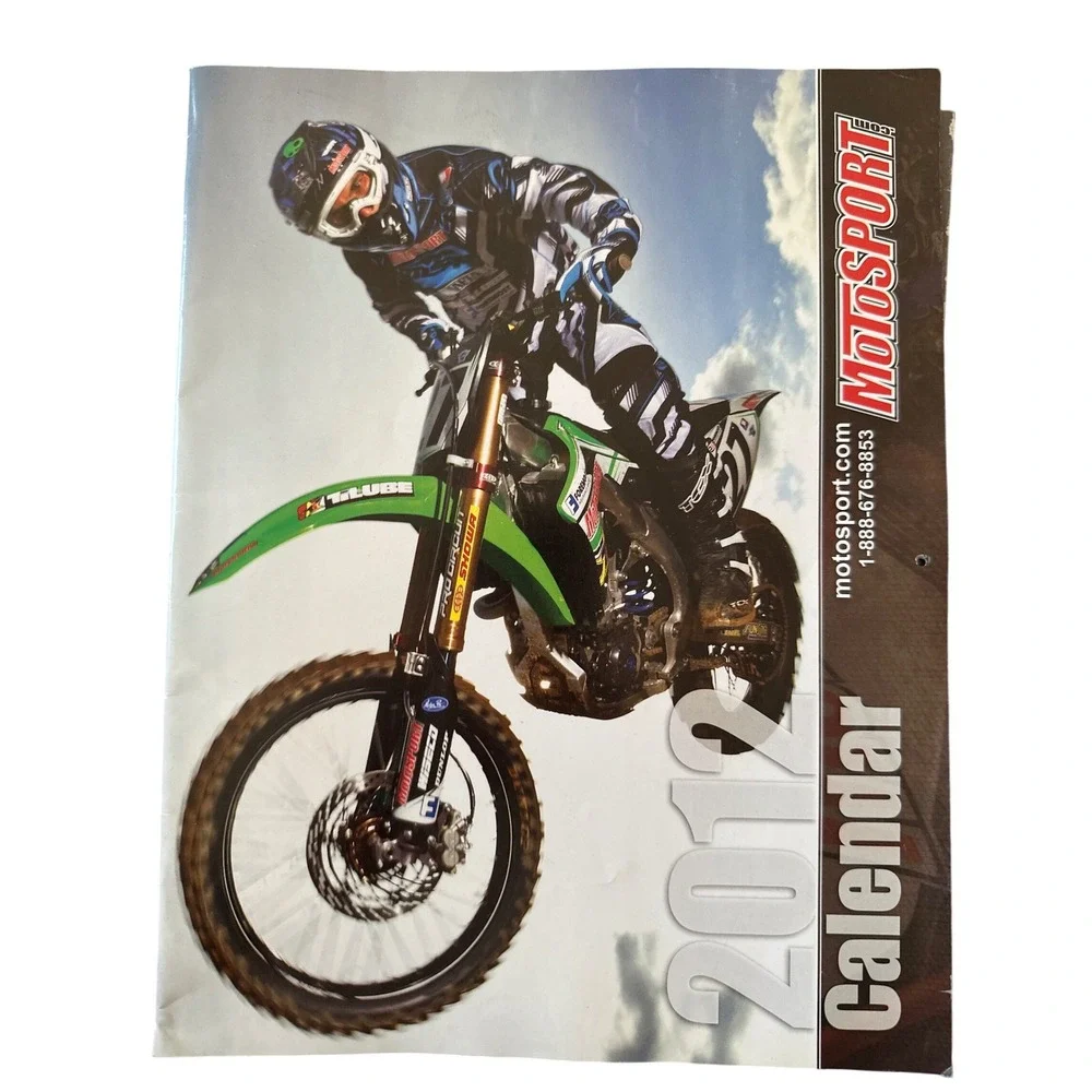 2012 Motosport Calendar Motocross‎ Motorcycle Racing Photos Wall Decor